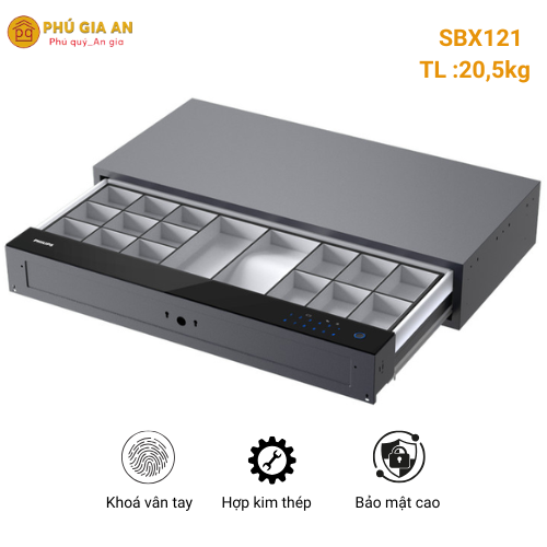 Thông số kích thước của két sắt SBX121