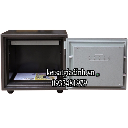 Bên trong két sắt Goldbank điện tử báo động GVE55 - Đại Cát