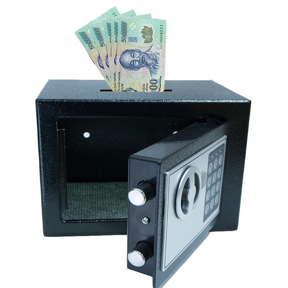 Két sắt mini đựng tiền thông minh – 'Chân ái' bảo vệ tài sản trong tủ nhỏ