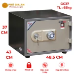 Két sắt Goodwill GC37 khóa cơ đổi mã báo động