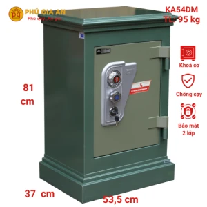 Két sắt Hòa Phát The One khóa cơ đổi mã cao809 KA54-DM