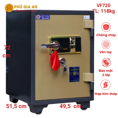 Két sắt vân tay Việt Tiệp VF720