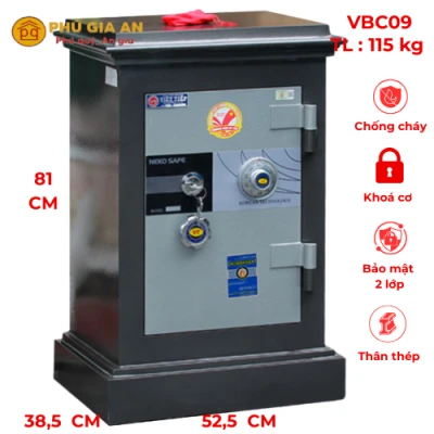 Két sắt Việt Tiệp VBC09 khóa cơ - model 2024