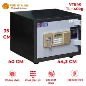 Két sắt Việt Tiệp đúc đặc VTE40 điện tử báo động