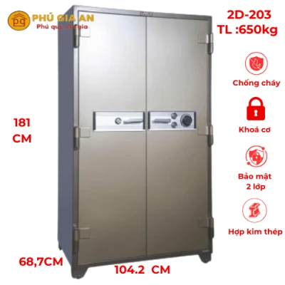 Két sắt nhập khẩu LEECO 2D-203