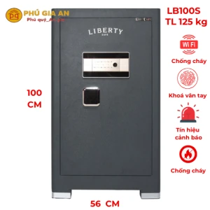 Két sắt Liberty LB100S vân tay mã số tích hợp App điện thoại thông minh