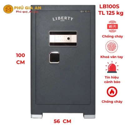 Két sắt Liberty LB100S vân tay mã số tích hợp App điện thoại thông minh