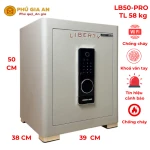 Két sắt Liberty LB50-PRO vân tay mã số tích hợp App điện thoại thông minh