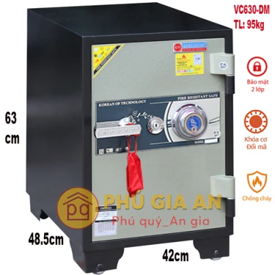 Két sắt chống cháy Adelbank VC630-DM